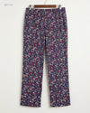 Secondhand Branded Women Flapper Trouser by Marks & Spencer, Blue Cotton fabric, Premium condition, for - Online Thrift Shop Peshawar Pakistan