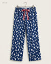 UK Imported secondhand Women Flapper Trouser - LOVE TO LOUNGE brand, Blue Viscose, Premium condition, for - Online Thrift Store Islamabad Pakistan