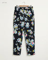 Secondhand Branded Women Flapper Trouser by Papaya, Black Cotton fabric, Premium condition, for - Online Thrift Shop Karachi Pakistan