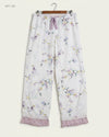 Women Flapper Trouser | Marks & Spencer | Preloved Branded | White Cotton | Premium | OTS Thrift Store Peshawar Pakistan