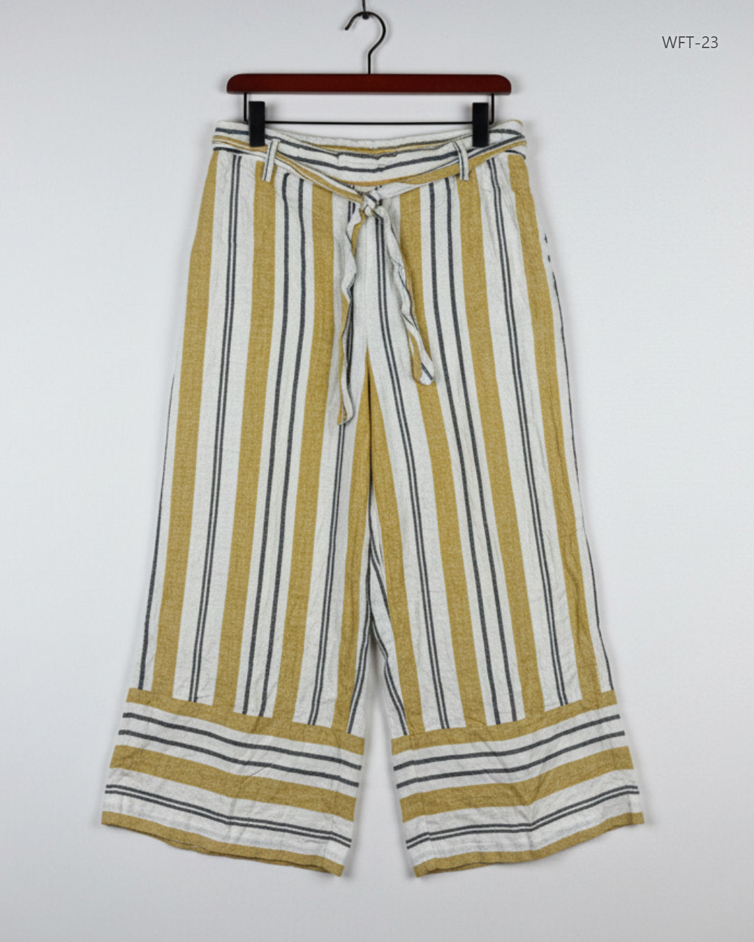 Preloved Premium Women Flapper Trouser by F&F, Multi Cotton for Womens - OTS Thrift Shop Peshawar Pakistan