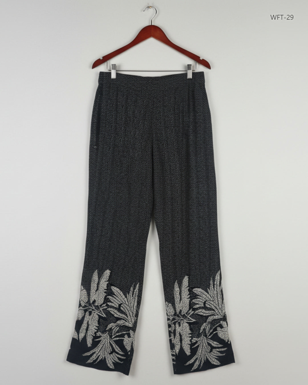 UK Imported secondhand Women Flapper Trouser - Next brand, Black Viscose, Premium condition, for Womens - Online Thrift Store Karachi Pakistan