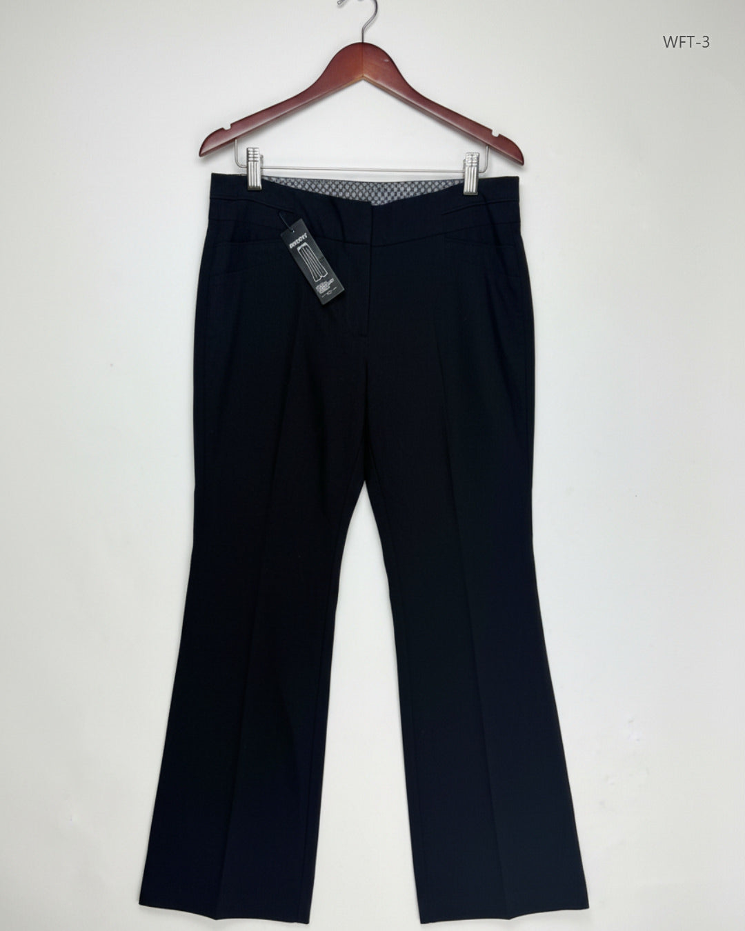 Secondhand Branded Women Flapper Trouser by New Look, Black Polyester fabric, Premium condition, for Womens - Online Thrift Shop Karachi Pakistan