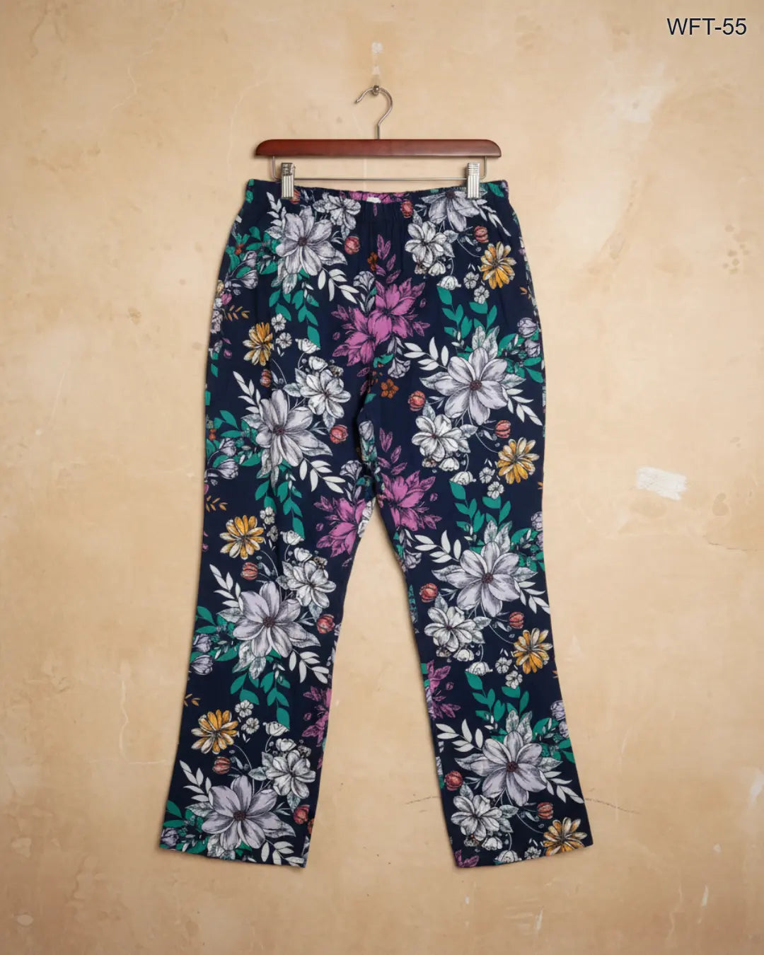 Women Flapper Trouser | Cut Label | Preloved Branded | Multi Cotton | Premium | OTS Thrift Store Peshawar Pakistan