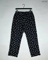 Secondhand Branded Women Flapper Trouser by Marks & Spencer, Black Polyester fabric, Premium condition, for Womens - Online Thrift Shop Lahore Pakistan
