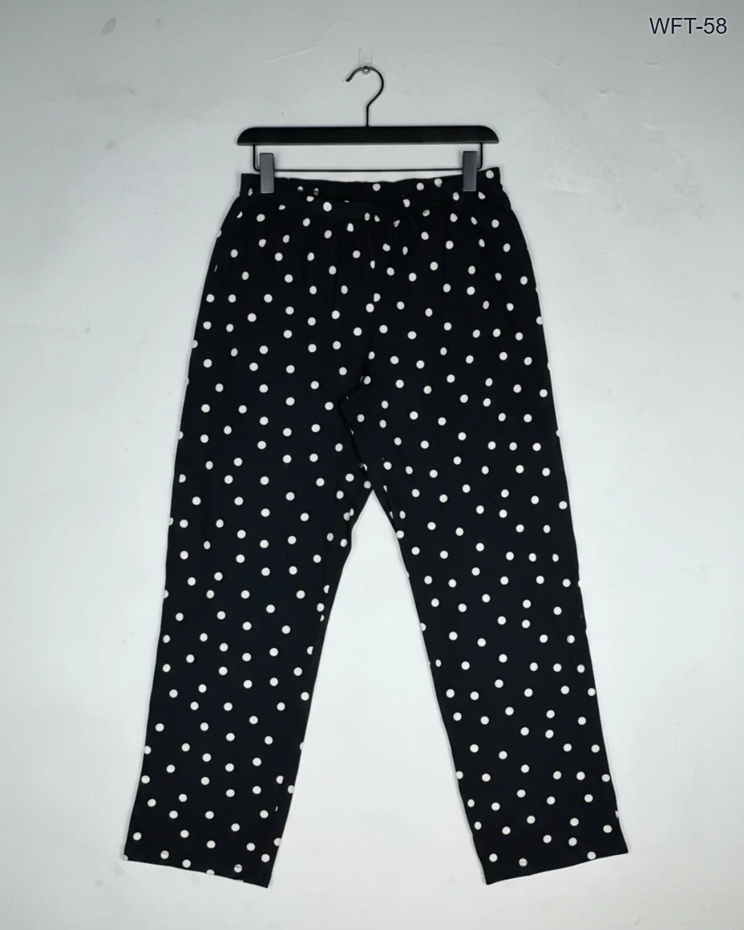 Secondhand Branded Women Flapper Trouser by Marks & Spencer, Black Polyester fabric, Premium condition, for Womens - Online Thrift Shop Lahore Pakistan