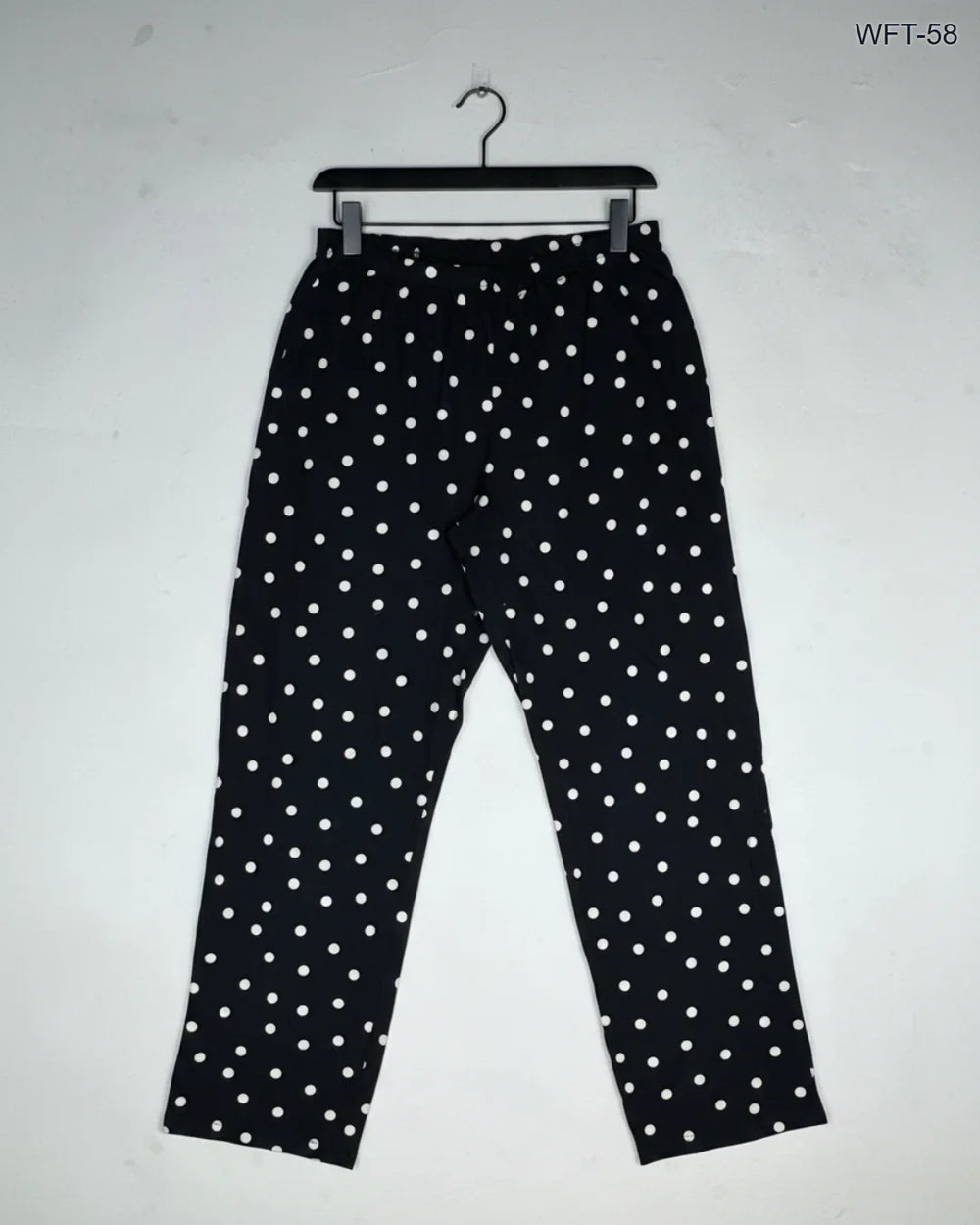 Secondhand Branded Women Flapper Trouser by Marks & Spencer, Black Polyester fabric, Premium condition, for Womens - Online Thrift Shop Lahore Pakistan