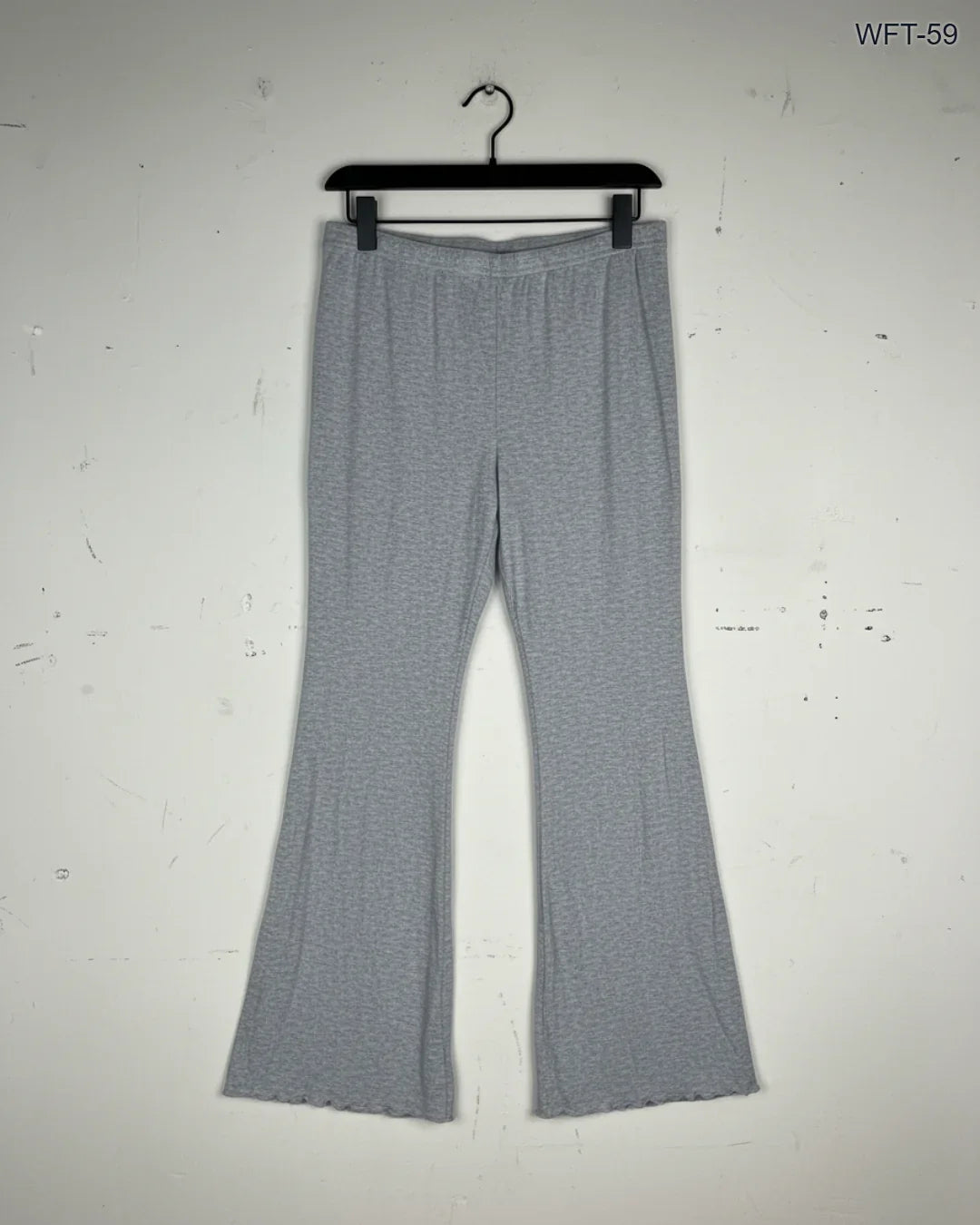 Preloved Premium Women Flapper Trouser by Shein, Gray Viscose for Womens - OTS Thrift Shop Peshawar Pakistan