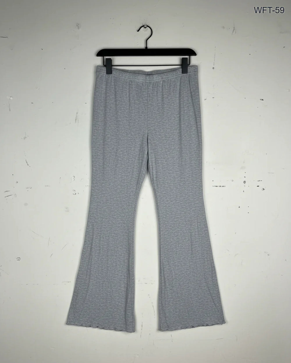 Preloved Premium Women Flapper Trouser by Shein, Gray Viscose for Womens - OTS Thrift Shop Peshawar Pakistan