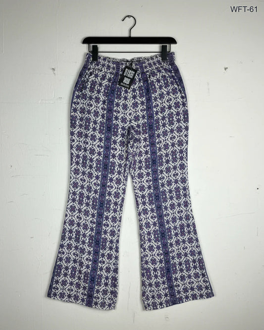 Secondhand Branded Women Flapper Trouser by BRANDY MELVILLE, Purple Cotton fabric, Premium condition, for Womens - Online Thrift Shop Peshawar Pakistan