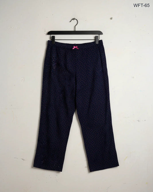 Premium Condition Women Flapper Trouser | Preloved George | Black Cotton | Thrift Shop for Womens Islamabad Pakistan | OTS