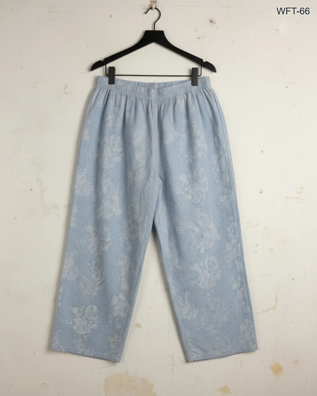 Shop Premium Women Flapper Trouser by DUNNES STORES | Preloved Branded Clothes | SkyBlue Cotton | Womens | OTS Thrift Store Peshawar Pakistan