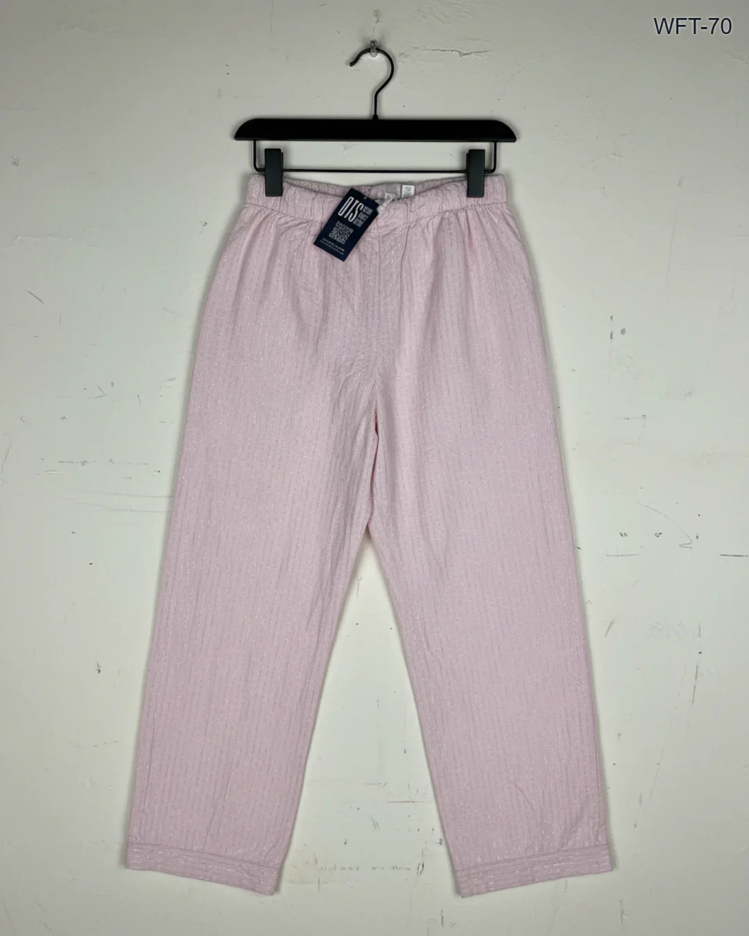 Premium Condition Women Flapper Trouser | Preloved LOVE TO LOUNGE | Pink Cotton | Thrift Shop for Womens Lahore Pakistan | OTS