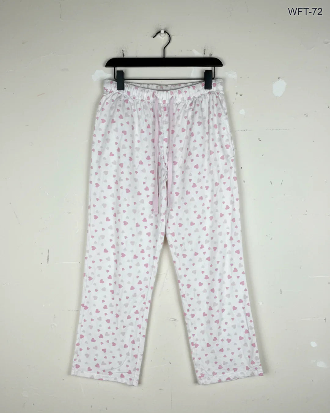 Women Flapper Trouser | LOVE TO LOUNGE | Preloved Branded | Pink Cotton | Premium | OTS Thrift Store Karachi Pakistan
