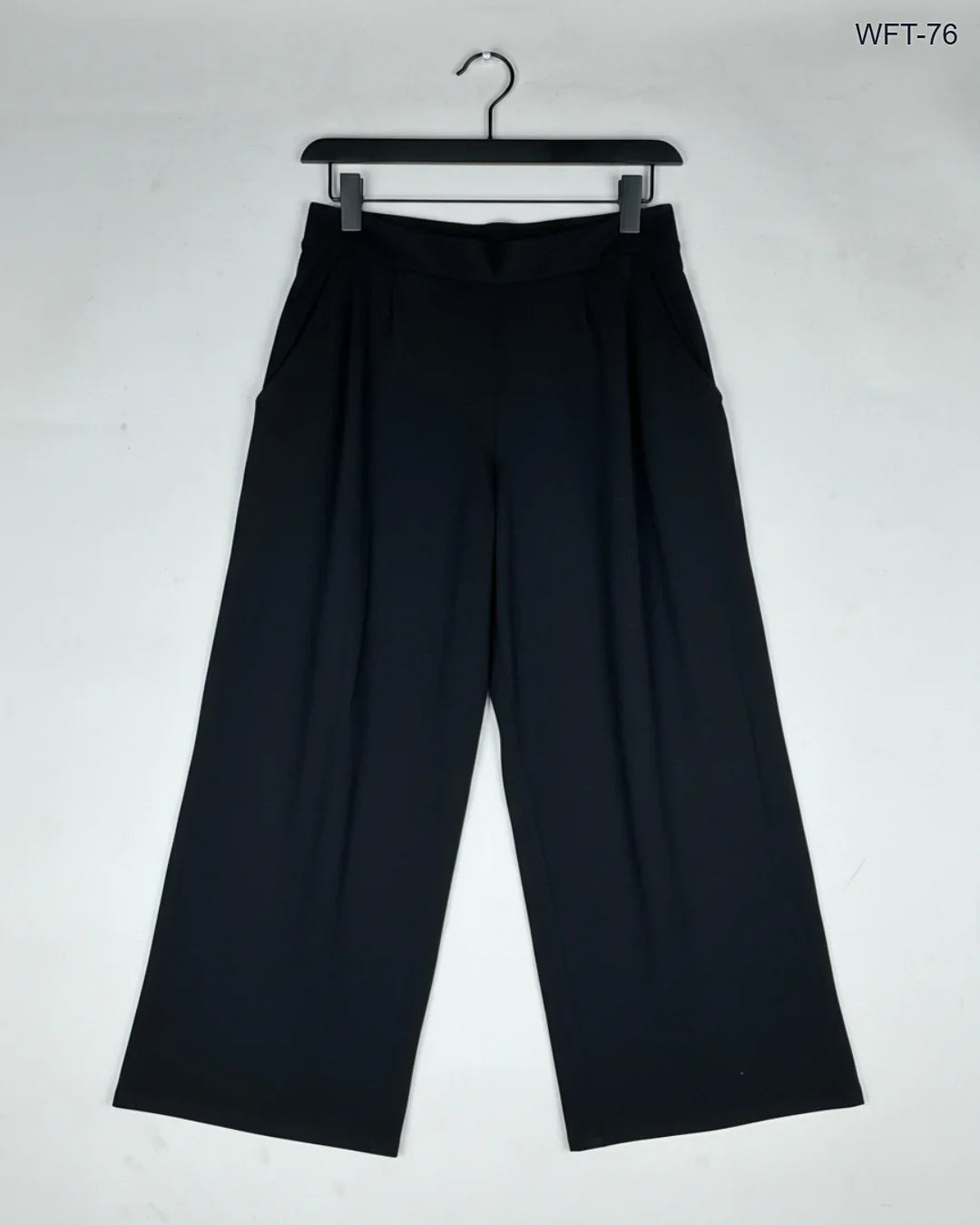Preloved Premium Women Flapper Trouser by CAPSULE, Black Polyester for Womens - OTS Thrift Shop Karachi Pakistan