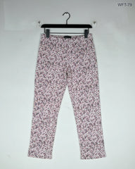 Shop Premium Women Flapper Trouser by Marks & Spencer | Preloved Branded Clothes | Multi Cotton | Womens | OTS Thrift Store Peshawar Pakistan