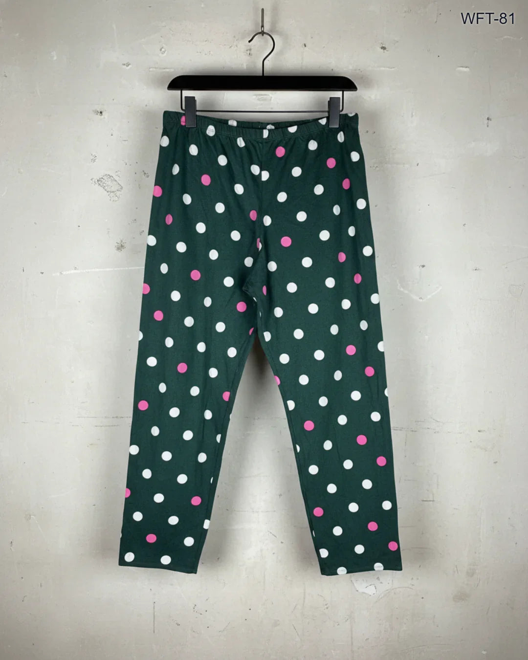 UK Imported secondhand Women Flapper Trouser - Marks & Spencer brand, Green Cotton, Premium condition, for Womens - Online Thrift Store Lahore Pakistan