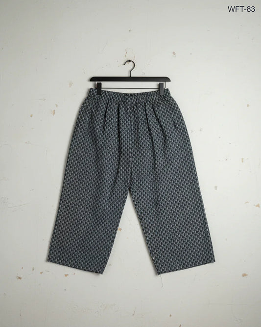 Premium Condition Women Flapper Trouser | Preloved Cut Label | Gray Cotton | Thrift Shop for Womens Peshawar Pakistan | OTS