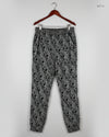 Secondhand Branded Women Flapper Trouser by Marks & Spencer, Black & White Cotton fabric, Premium condition, for Womens - Online Thrift Shop Karachi Pakistan