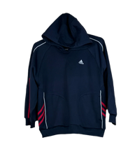 Winter Hoodies & Sweatshirtss | Adidas | Preloved Branded | Black Polyester | Excellent | OTS Thrift Store Lahore Pakistan