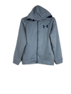 Secondhand Branded Winter Hoodies & Sweatshirtss by Under Armour, Grey Polyester fabric, Premium condition, for Women - Online Thrift Shop Karachi Pakistan