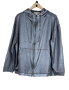 UK Imported secondhand Winter Hoodies & Sweatshirtss - H&M brand, Silver Polyester, Premium condition, for Women - Online Thrift Store Islamabad Pakistan