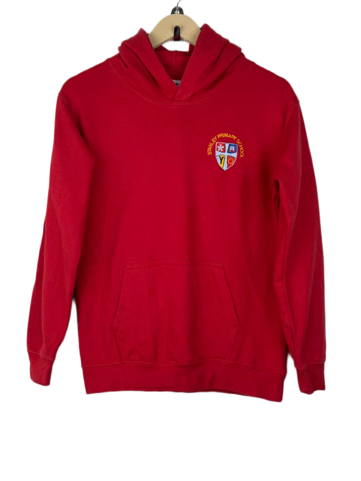 Preloved Premium Winter Hoodies & Sweatshirtss by Just Hoodies, Red Cotton for Women - OTS Thrift Shop Islamabad Pakistan
