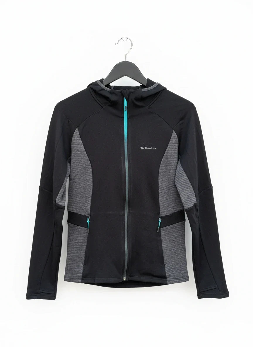 Winter Hoodies & Sweatshirts | Decathlon | Preloved Branded | Black Polyester | Premium | OTS Thrift Store Lahore Pakistan