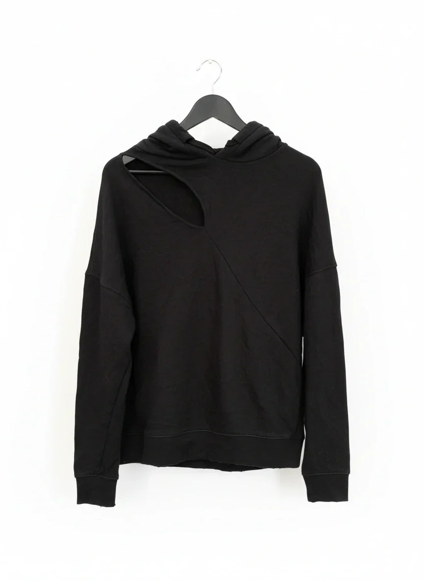 Winter Hoodies & Sweatshirts | Sinead keary | Preloved Branded | Black Cotton | Premium | OTS Thrift Store Peshawar Pakistan