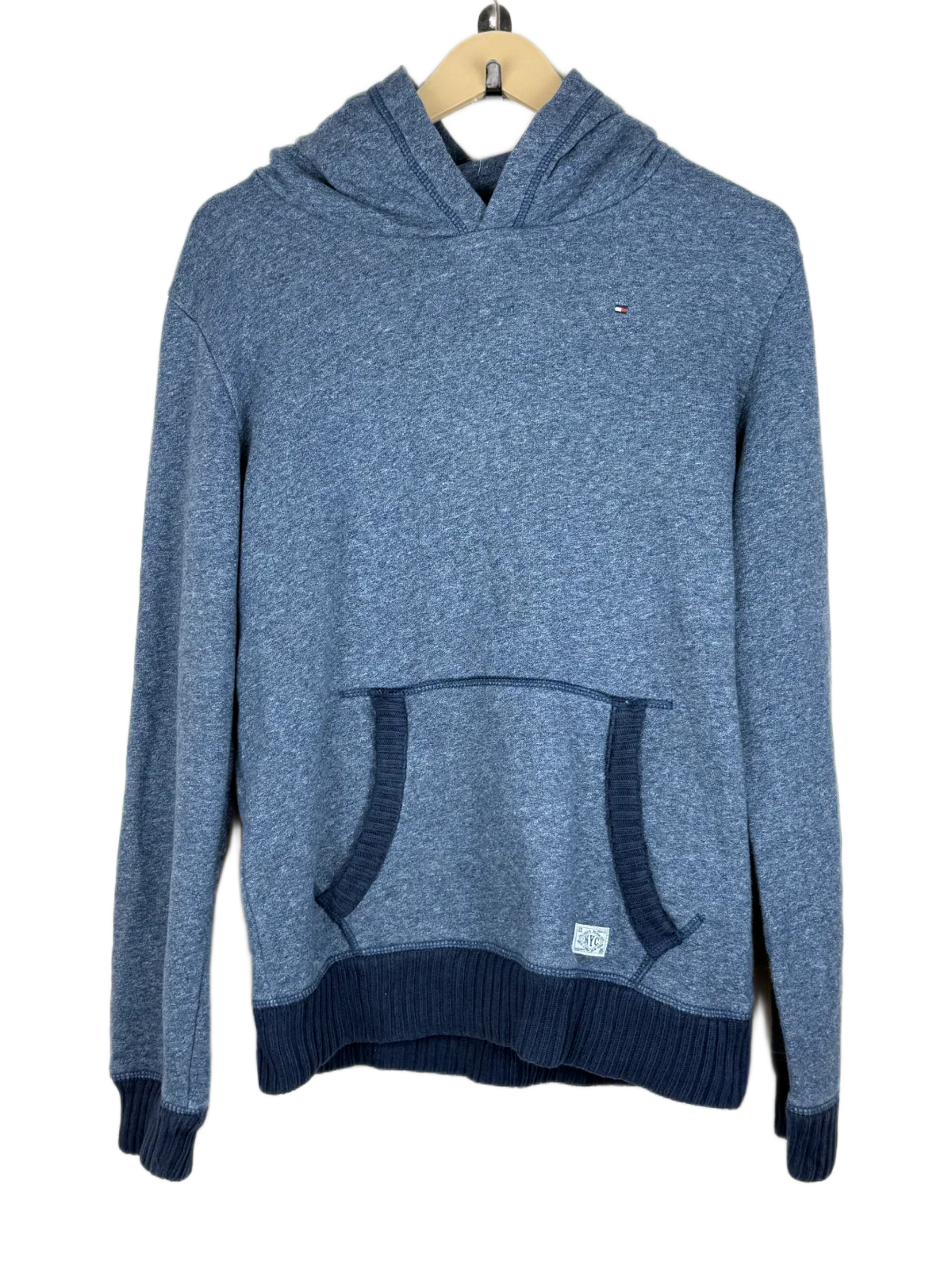 Secondhand Branded Winter Hoodies & Sweatshirtss by Tommy Hilfiger, DarkGray Cotton fabric, Premium condition, for Women - Online Thrift Shop Peshawar Pakistan