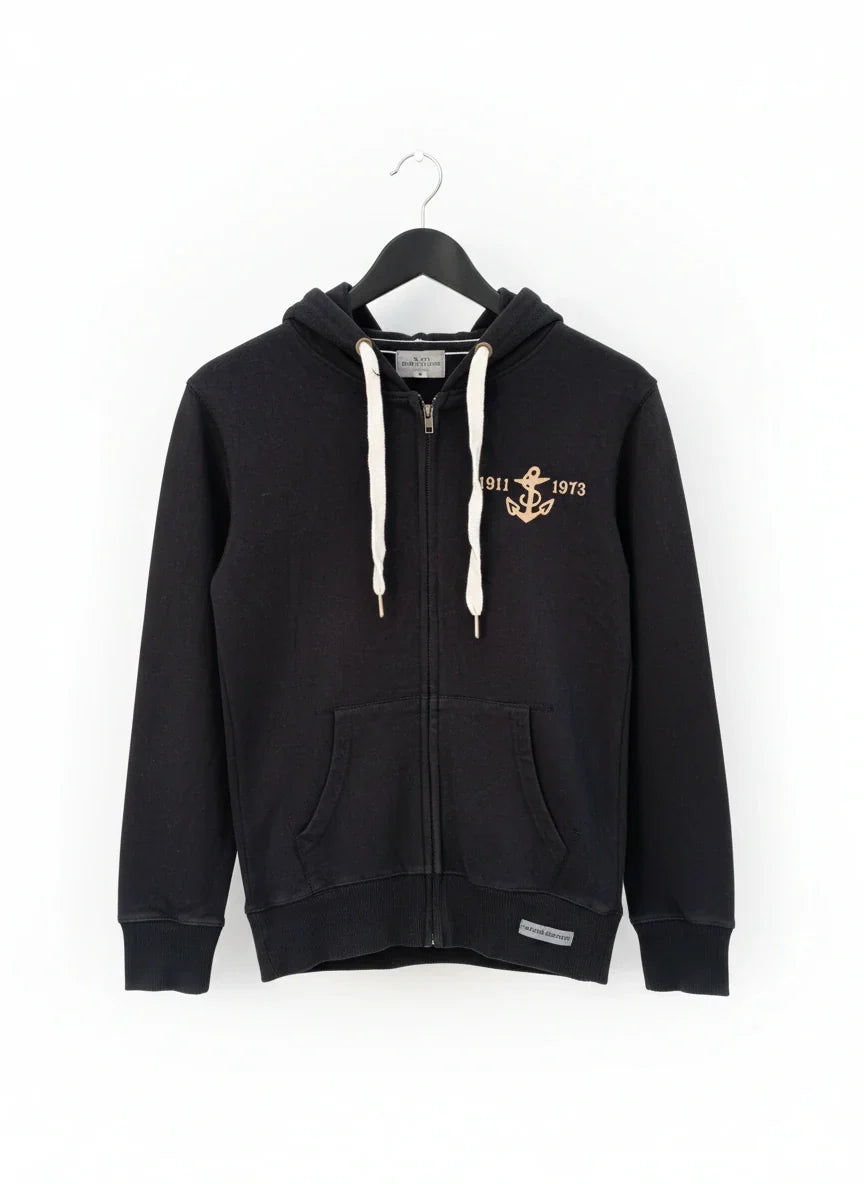 Shop Premium Winter Hoodies & Sweatshirts by Unknown | Preloved Branded Clothes | Black Cotton | Womens Hoodies | OTS Thrift Store Peshawar Pakistan