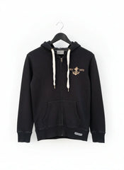 Shop Premium Winter Hoodies & Sweatshirts by Unknown | Preloved Branded Clothes | Black Cotton | Womens Hoodies | OTS Thrift Store Peshawar Pakistan