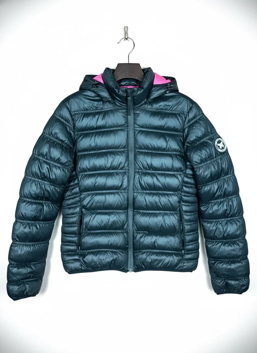 Bomber & Puffer Jackets | good for nothing | Preloved Branded | Black Polyester | Good | OTS Thrift Store Peshawar Pakistan