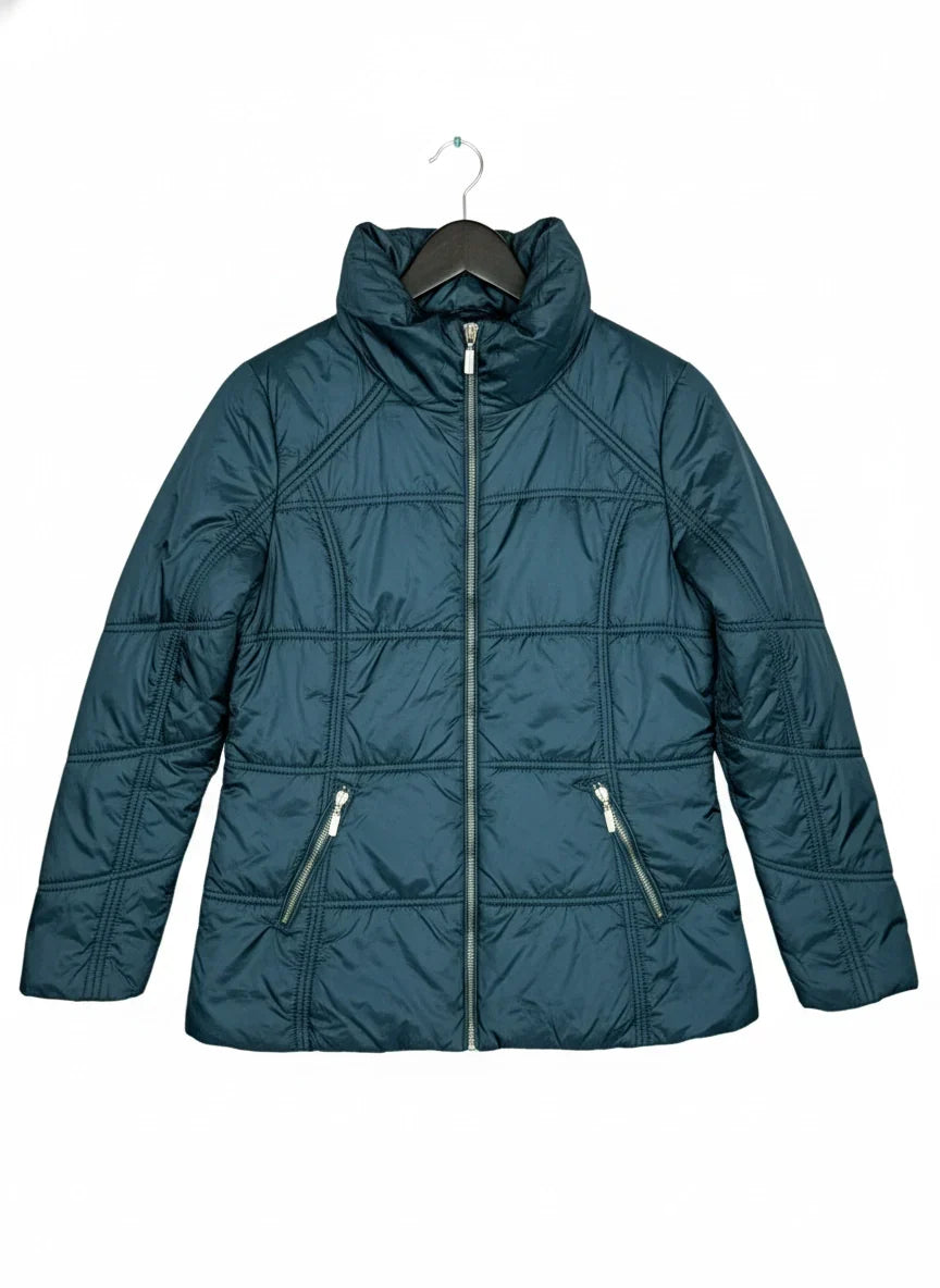 Bomber & Puffer Jackets | atmosphere | Preloved Branded | Black Nylon | Premium Plus | OTS Thrift Store Karachi Pakistan