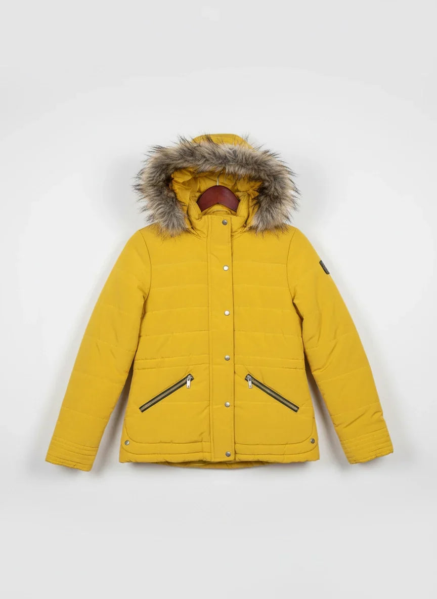 Shop Excellent Bomber & Puffer Jackets by Reserved | Preloved Branded Clothes | Muster Polyester | Women | OTS Thrift Store Karachi Pakistan