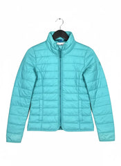 Premium Condition Bomber & Puffer Jackets | Preloved Only | Cyan Naylon | Thrift Shop for Women Lahore Pakistan | OTS