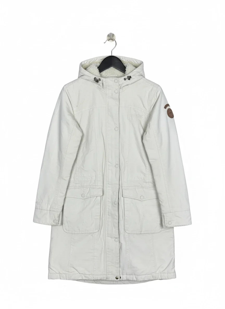 Premium Plus Condition Bomber & Puffer Jackets | Preloved Regatta Greatoutdoors | Off White Polyester | Thrift Shop for Women Lahore Pakistan | OTS