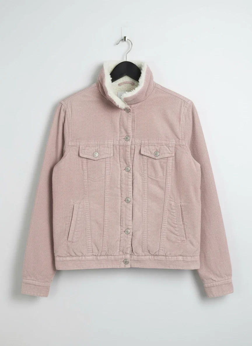 Bomber & Puffer Jackets | Denim Co | Preloved Branded | Pink Cotton | Excellent | OTS Thrift Store Islamabad Pakistan