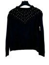 Preloved Premium Plus Winter Knitted Tops by Primark, Black Acrylic for Women - OTS Thrift Shop Islamabad Pakistan