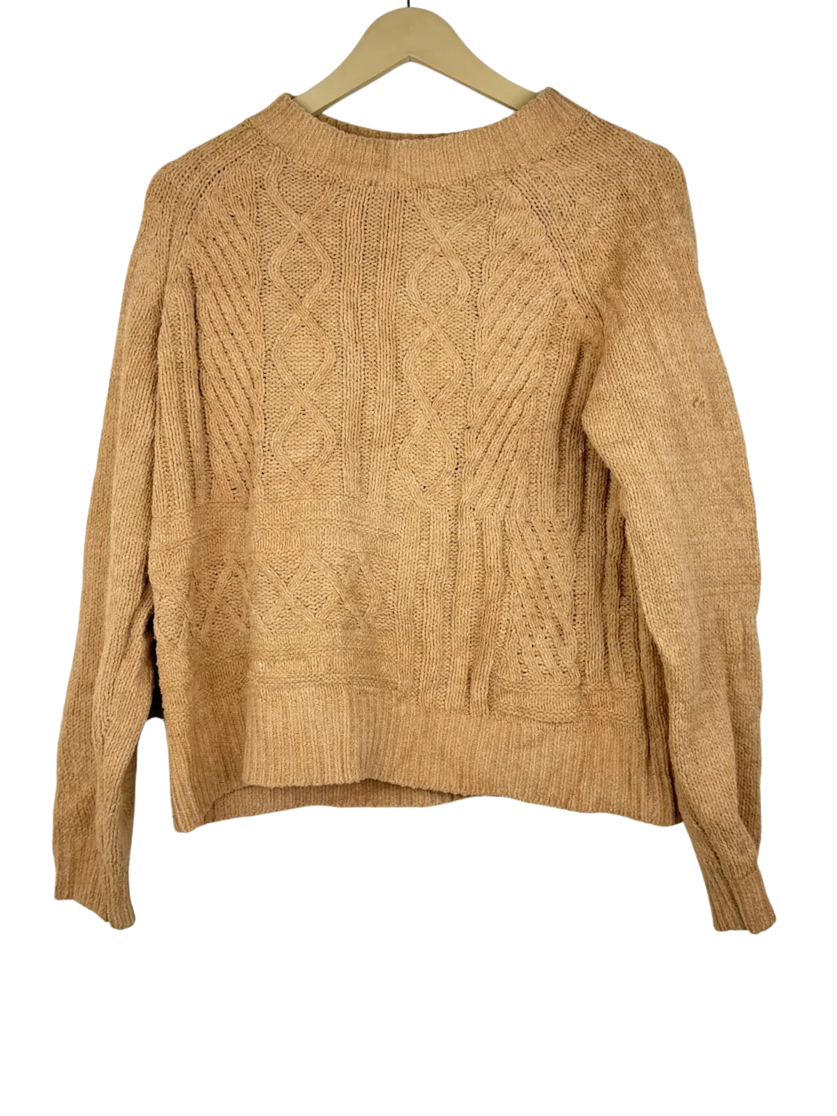 Secondhand Branded Winter Knitted Tops by Primark, Rust Polyester fabric, Premium Plus condition, for Women - Online Thrift Shop Lahore Pakistan