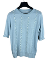 Premium Condition Winter Knitted Tops | Preloved OASIS | Silver Polyester | Thrift Shop for Women Lahore Pakistan | OTS