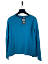 UK Imported secondhand Winter Knitted Tops - White stuff brand, Cyan Viscose, Premium condition, for Women - Online Thrift Store Peshawar Pakistan