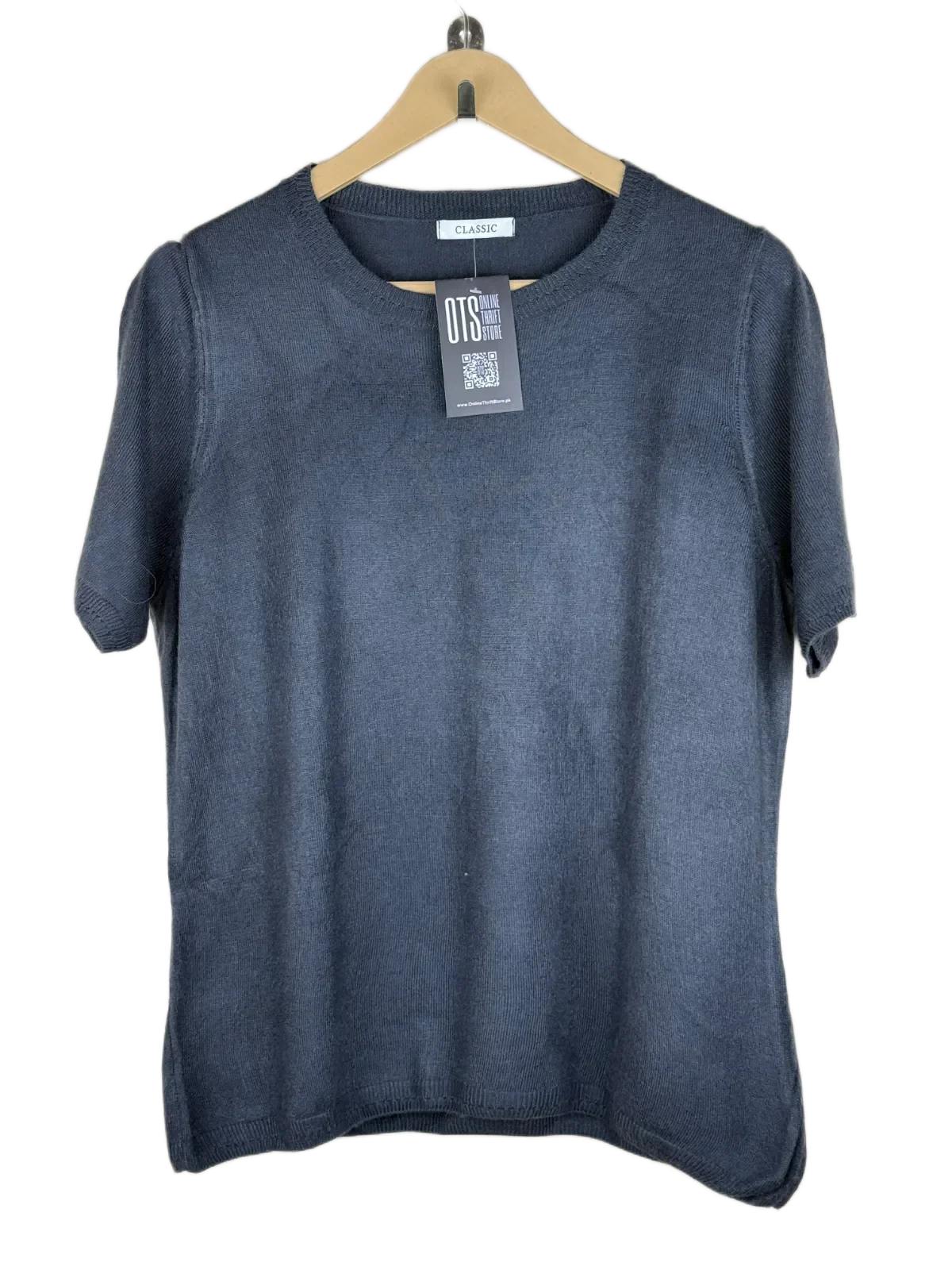Premium Plus Condition Winter Knitted Tops | Preloved Classic | Black Acrylic | Thrift Shop for Women Lahore Pakistan | OTS