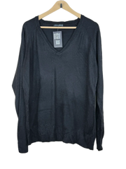 Shop Premium Winter Knitted Tops by Atmosphere | Preloved Branded Clothes | Black Acrylic | Women | OTS Thrift Store Lahore Pakistan