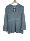 Preloved Premium Winter Knitted Tops by Lara Knit, Grey Acrylic for Women - OTS Thrift Shop Peshawar Pakistan