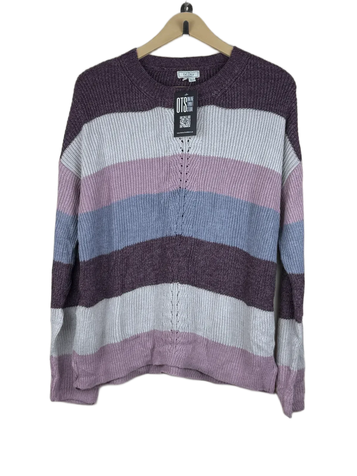 UK Imported secondhand Winter Knitted Tops - FatFace brand, Multi Acrylic, Premium condition, for Women - Online Thrift Store Karachi Pakistan