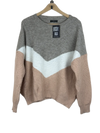 UK Imported secondhand Winter Knitted Tops - Shein brand, Brown Acrylic, Premium condition, for Women - Online Thrift Store Karachi Pakistan