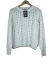 Shop Excellent Winter Knitted Tops by TU | Preloved Branded Clothes | White Cotton | Women | OTS Thrift Store Peshawar Pakistan