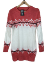 Shop Premium Winter Knitted Tops by Unknown | Preloved Branded Clothes | Red Acrylic | Women | OTS Thrift Store Karachi Pakistan