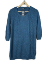 Winter Knitted Tops | Debenham | Preloved Branded | Blue Acrylic | Premium | OTS Thrift Store Islamabad Pakistan